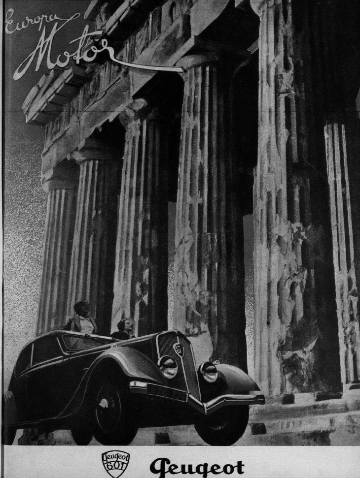Журнал Europa motor  №8 1934