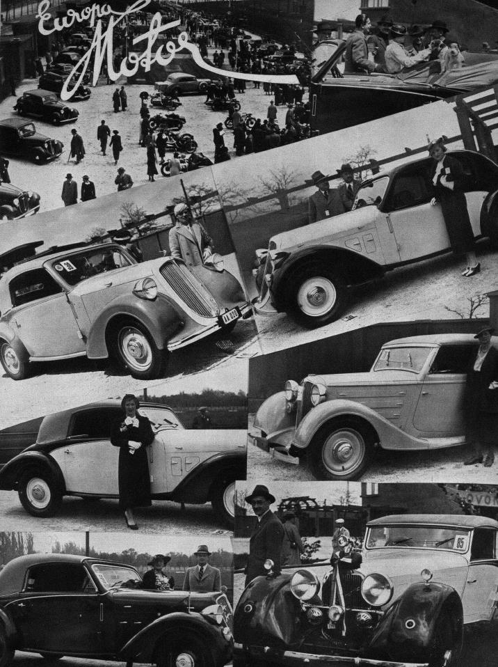 Журнал Europa motor  №4 1935