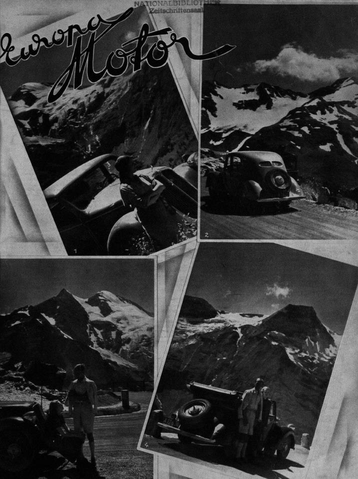 Журнал Europa motor  №6 1935