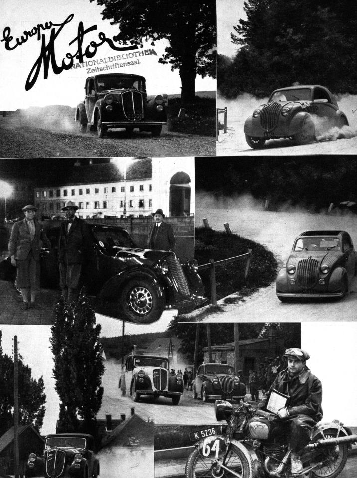 Журнал Europa motor  №4 1936