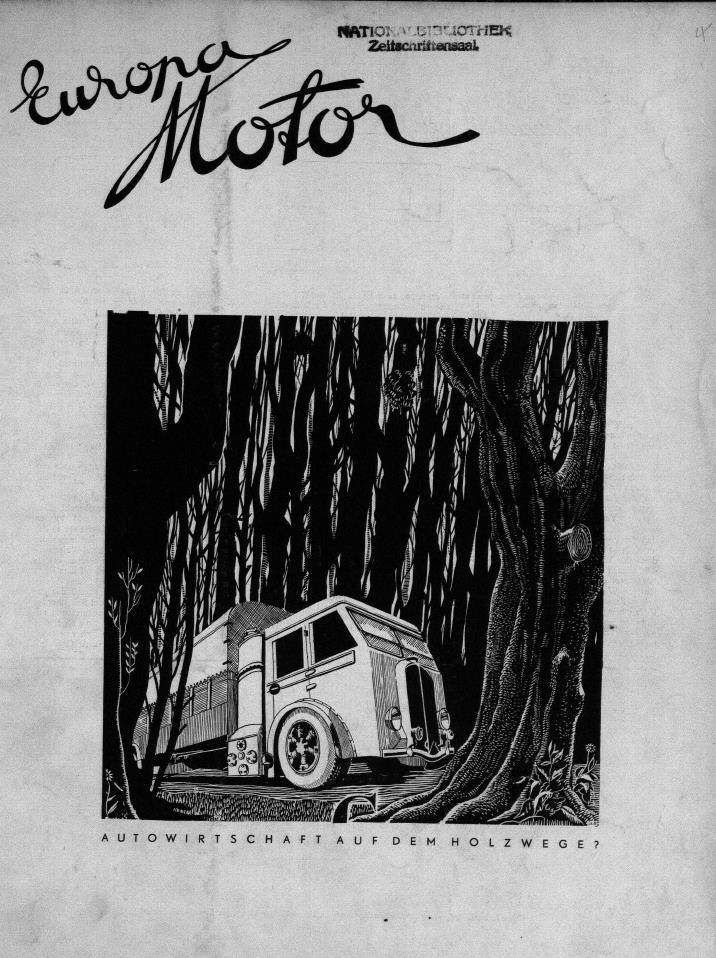 Журнал Europa motor  №5 1936