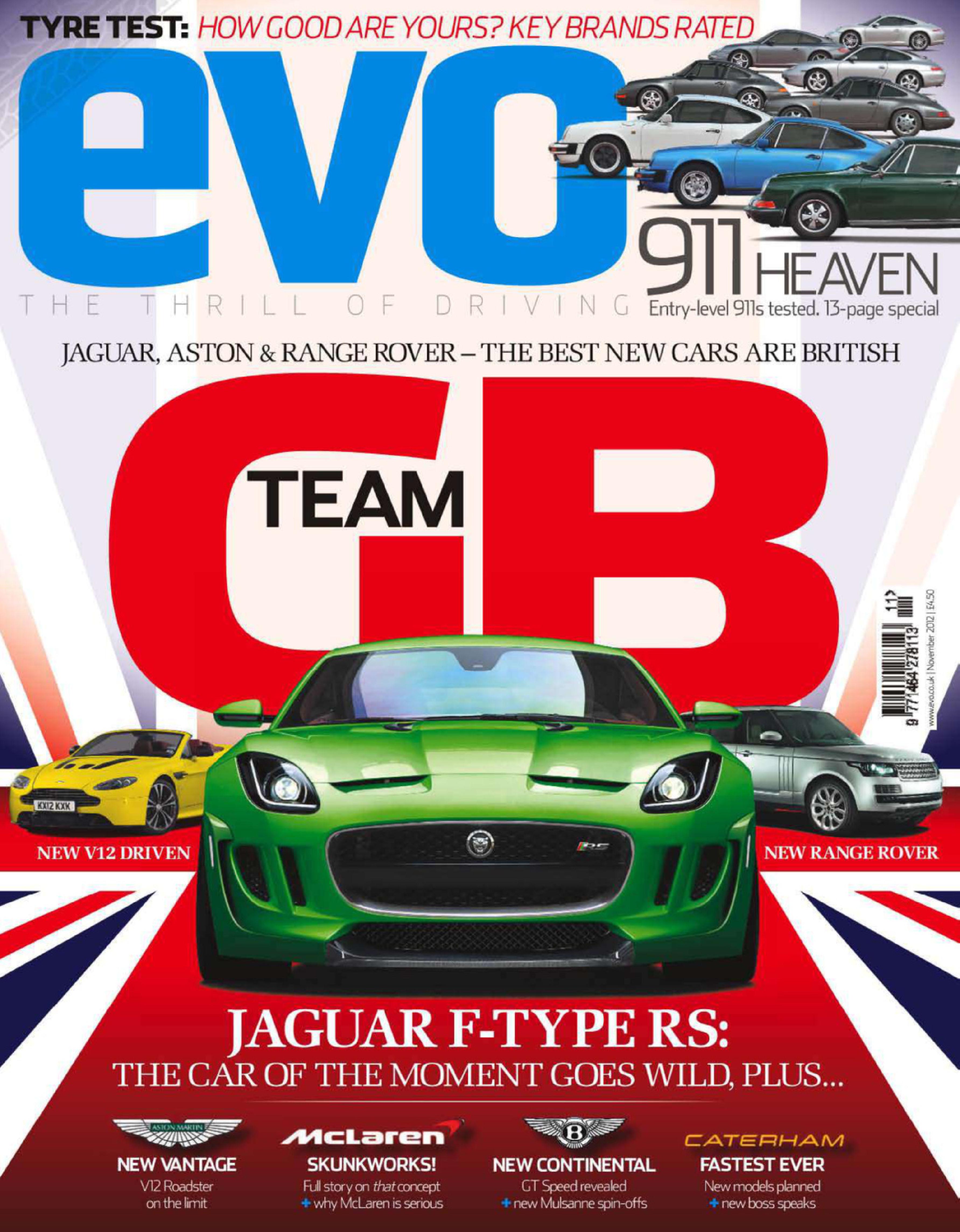Журнал Evo ноябрь 2012