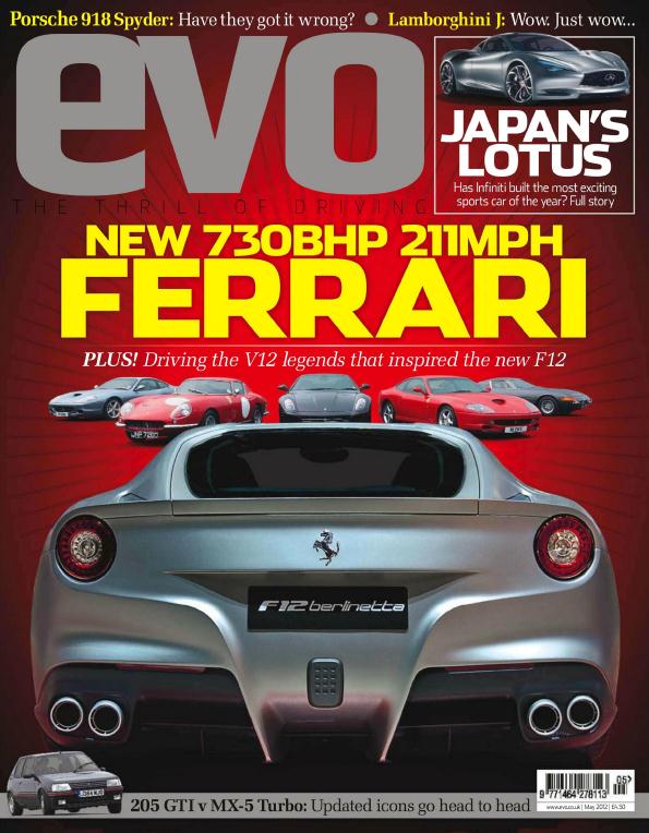 Журнал Evo май 2012