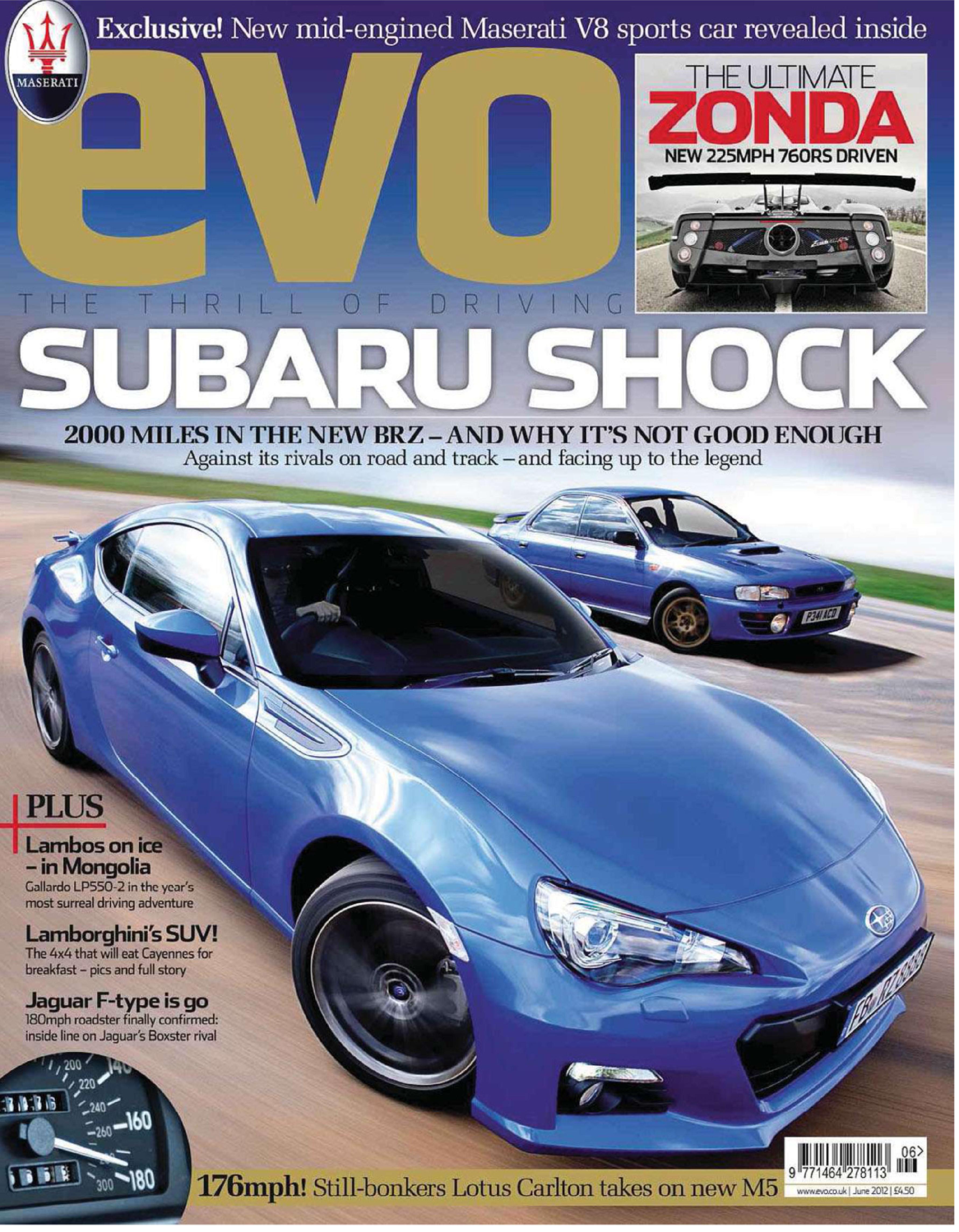Журнал Evo июнь 2012