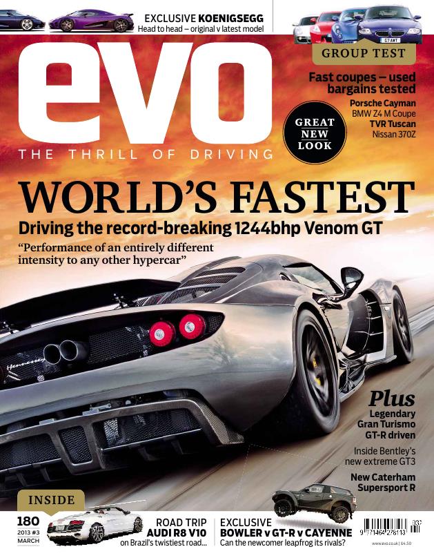 Журнал Evo март 2013