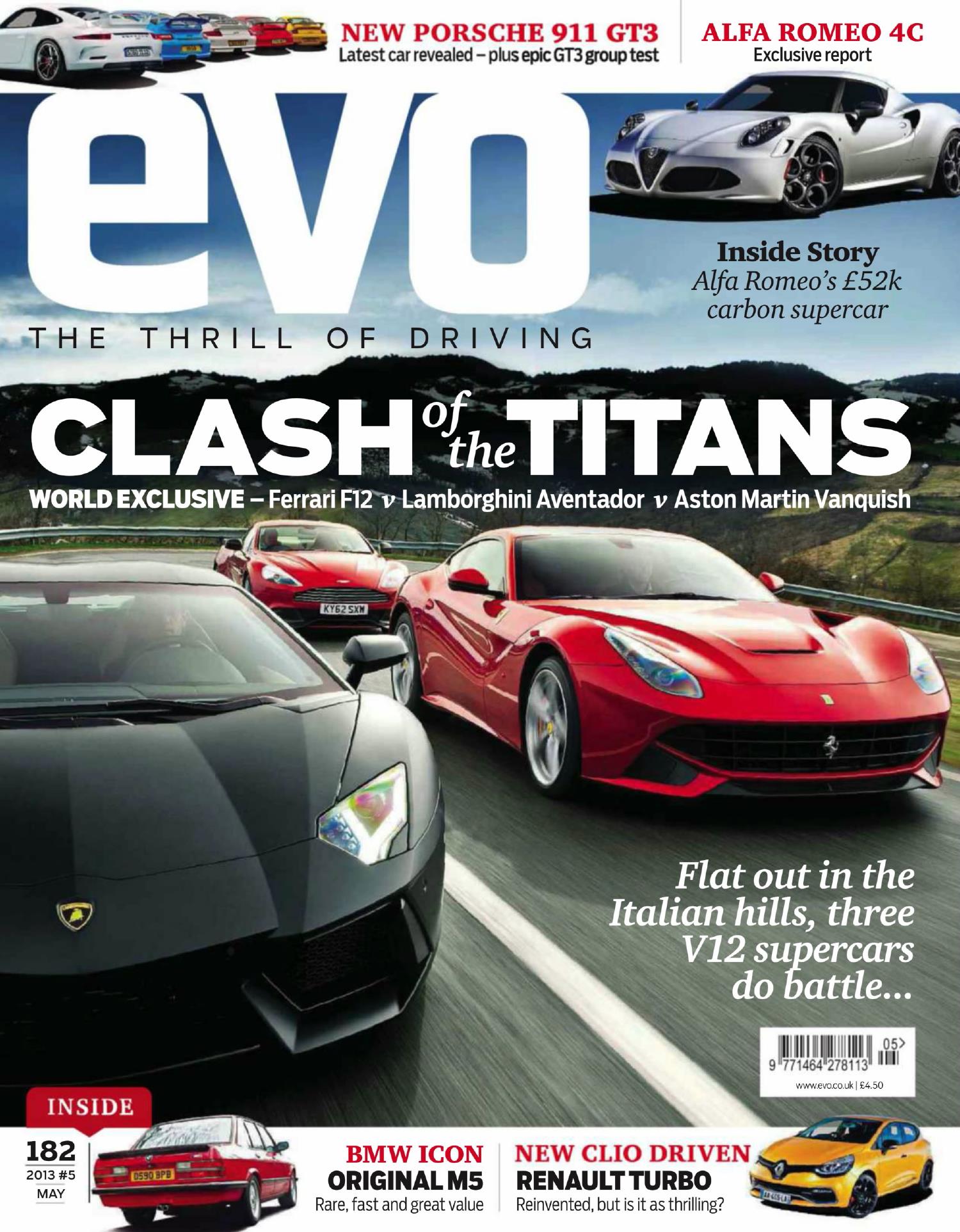Журнал Evo май 2013