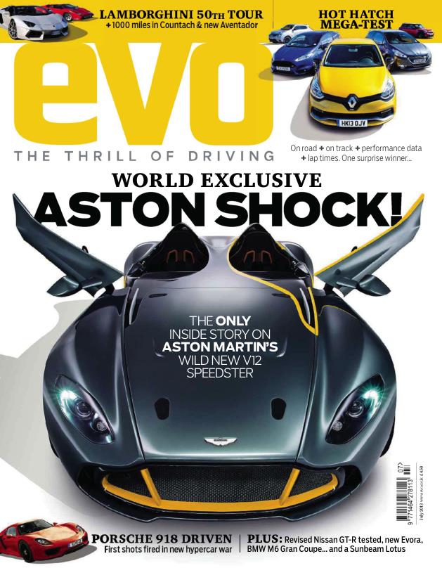 Журнал Evo июль 2013