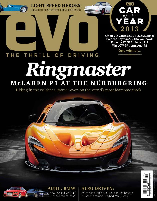 Журнал Evo: Car of the year 2013