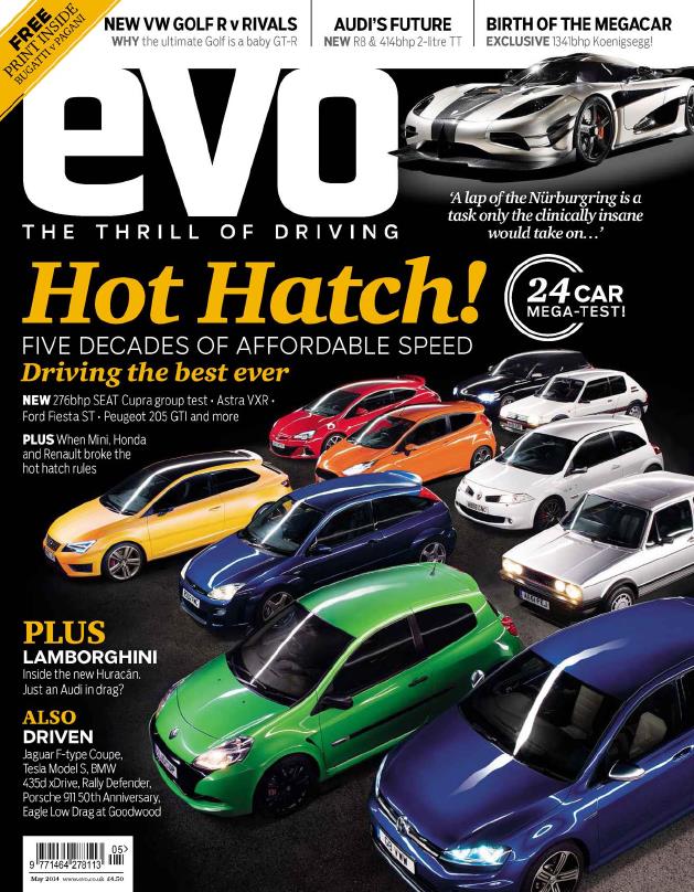 Журнал Evo май 2014