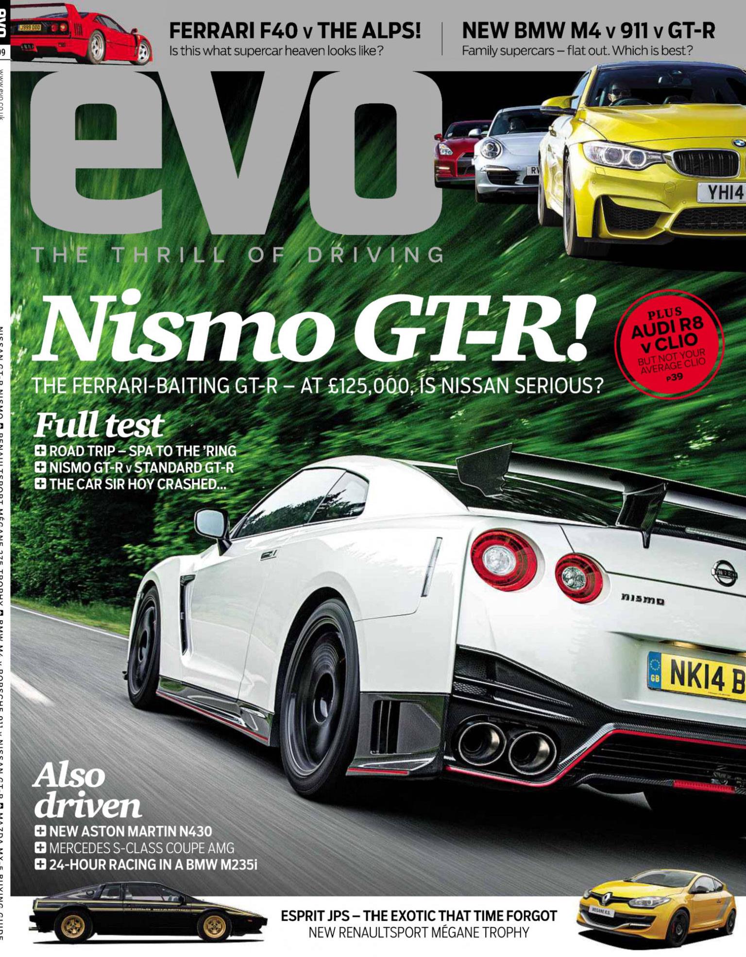 Журнал Evo сентябрь 2014