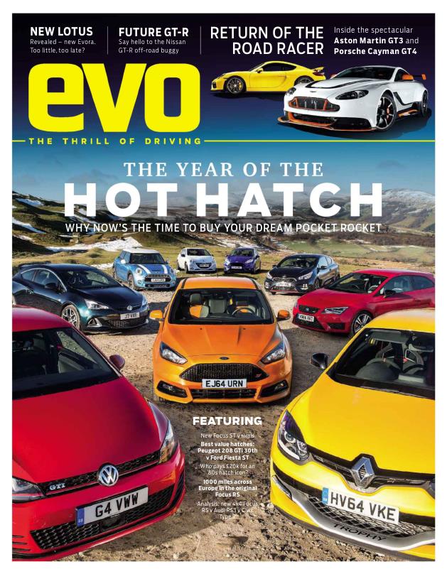 Журнал Evo апрель 2015