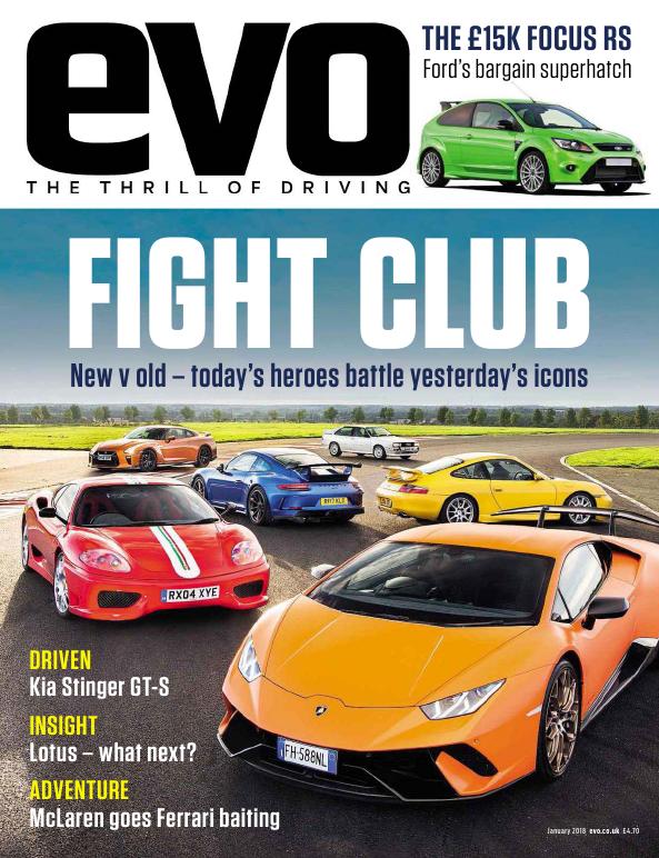 Журнал Evo январь 2018