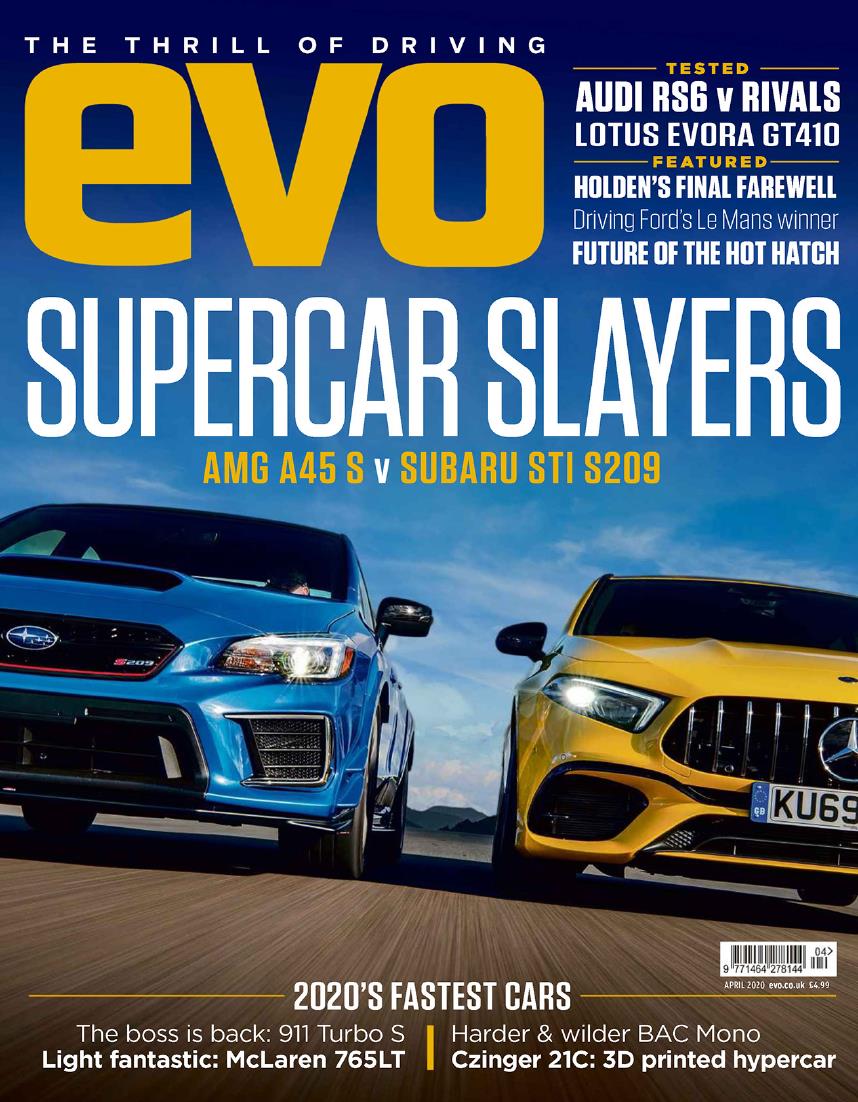 Журнал Evo апрель 2020