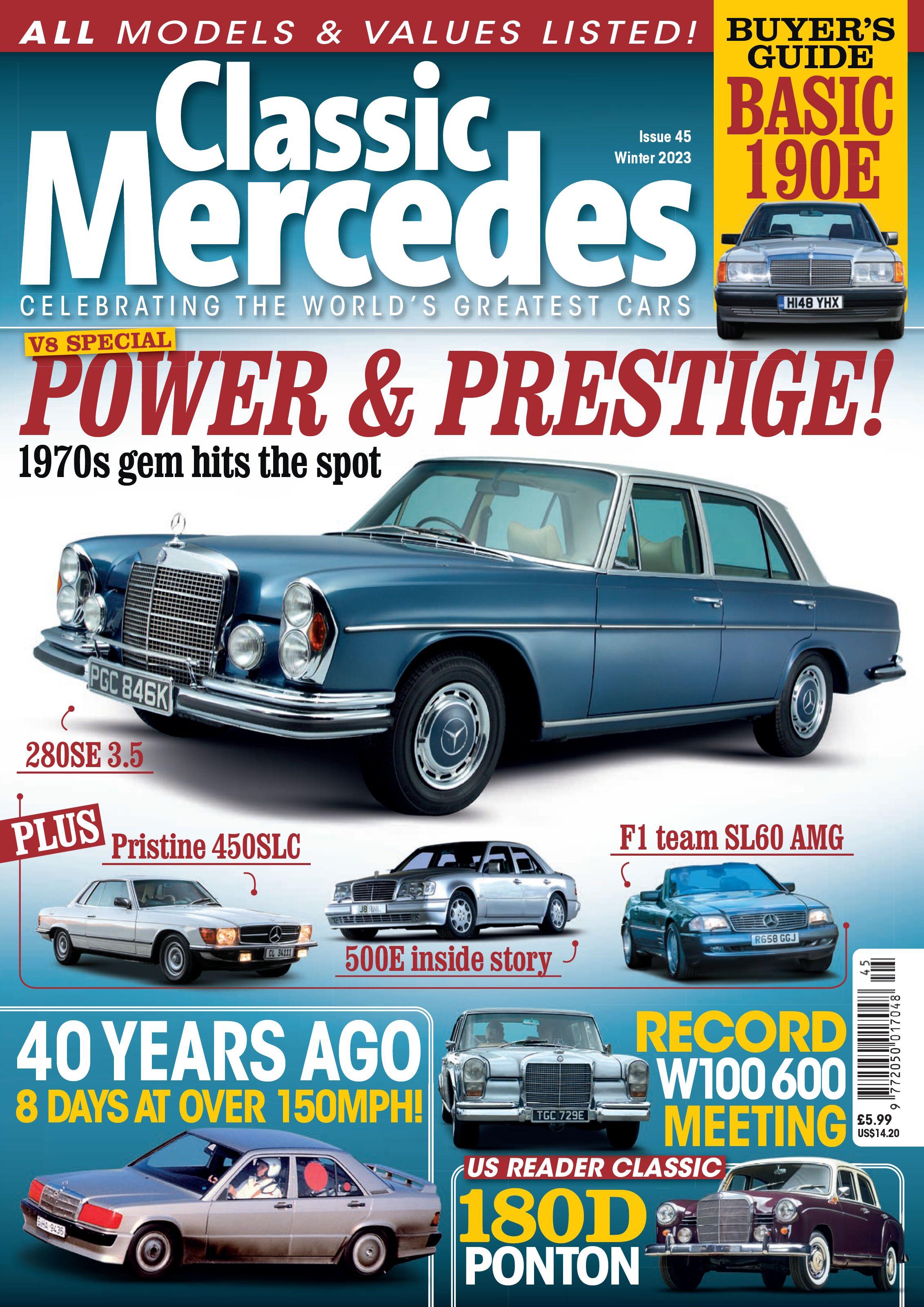 Журнал Classic Mercedes. Winter 2023