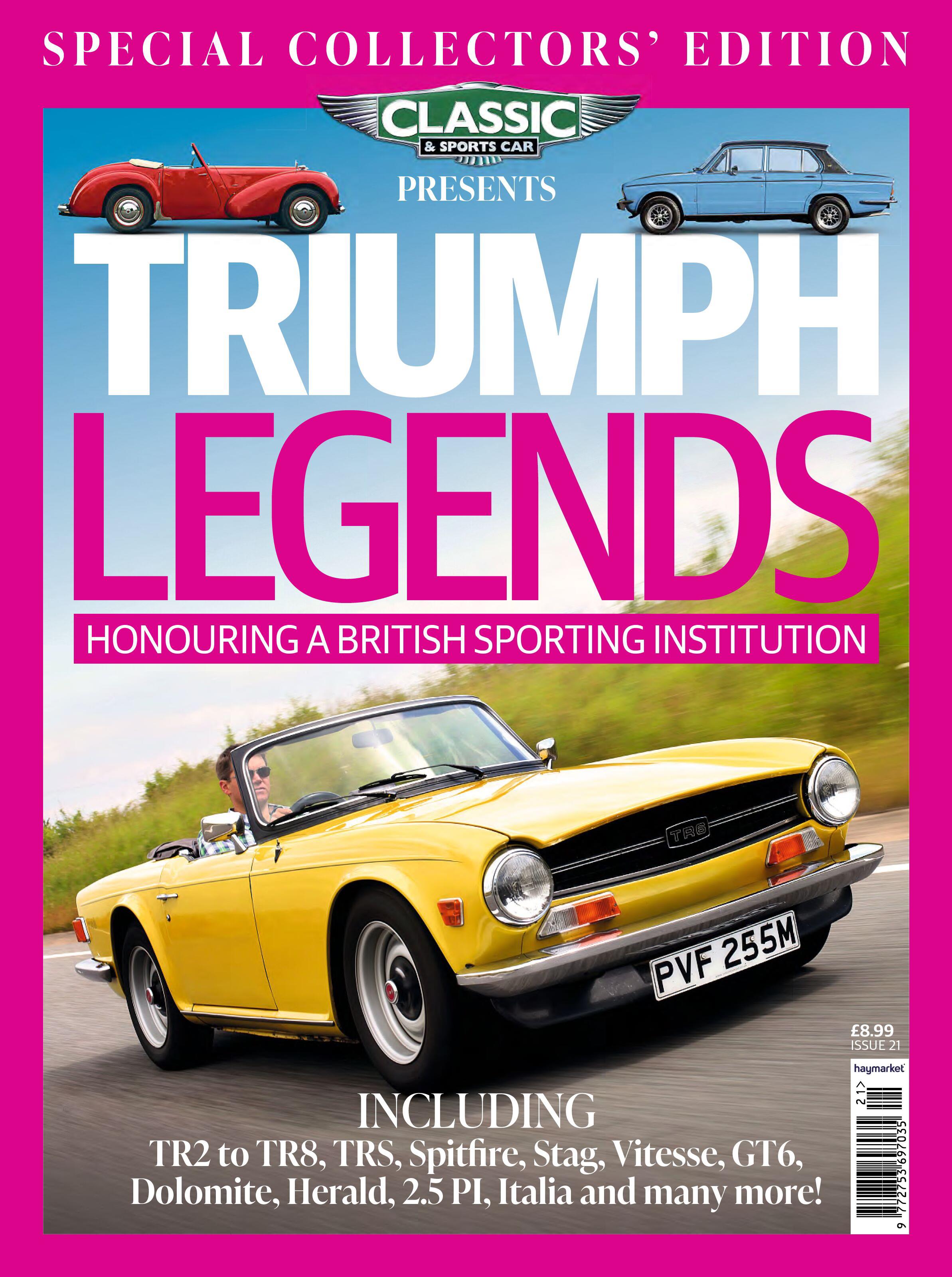 Журнал Sports Car legends(from the publishers of Classic Sports cars)