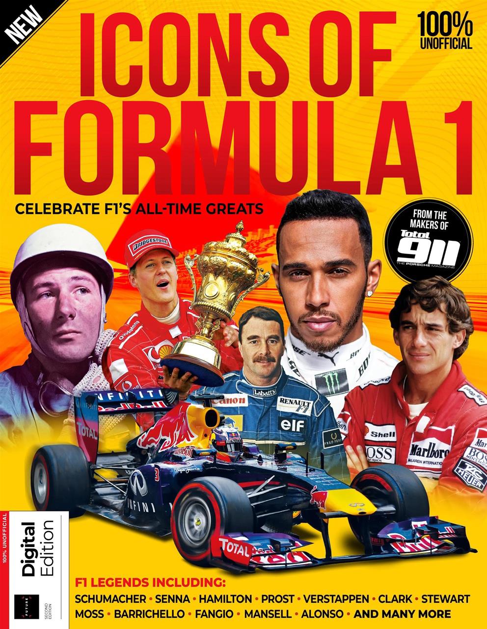 Журнал Icons of Formula 1 - 2023
