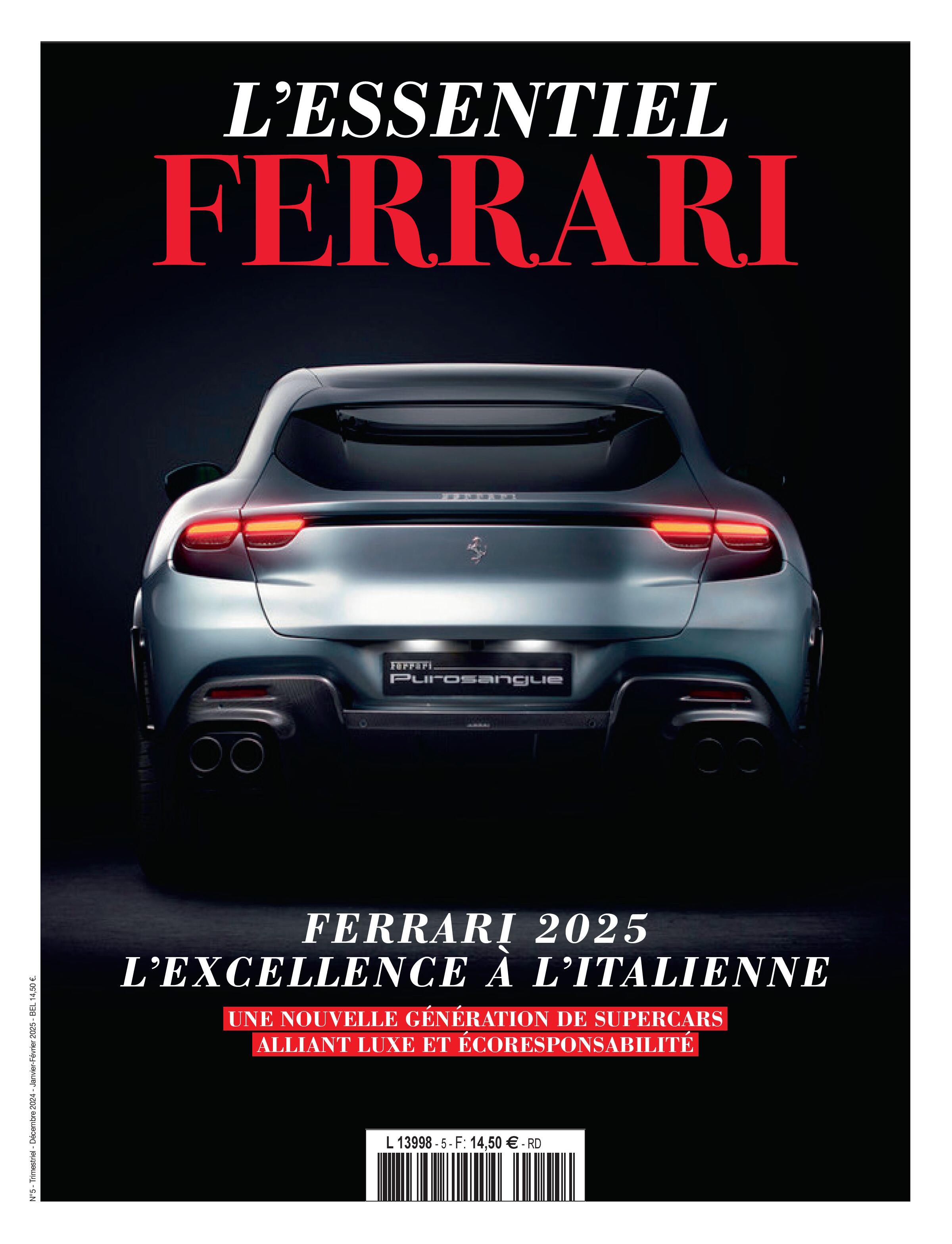 Журнал L'essentiel Ferrari 2025