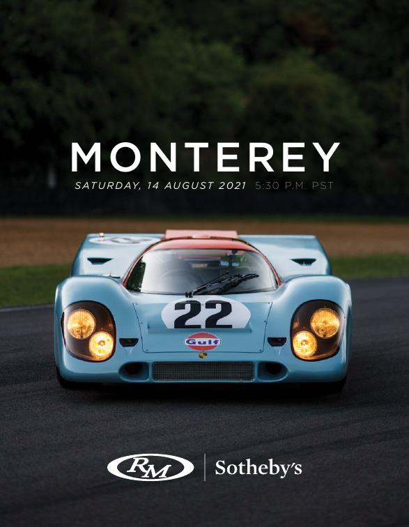 Журнал Monterey Auction Summer 2021 vol. 2