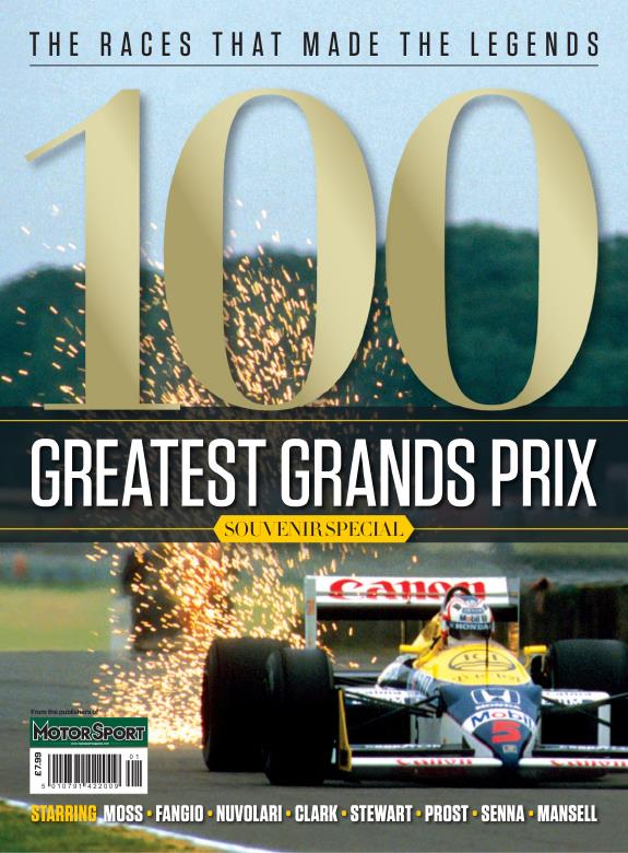 Журнал Motor Sport 100 Greatest Grands Prix 2024
