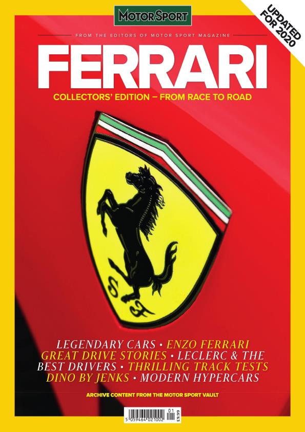 Журнал Motor Sport Special Issue - Ferrari 2020