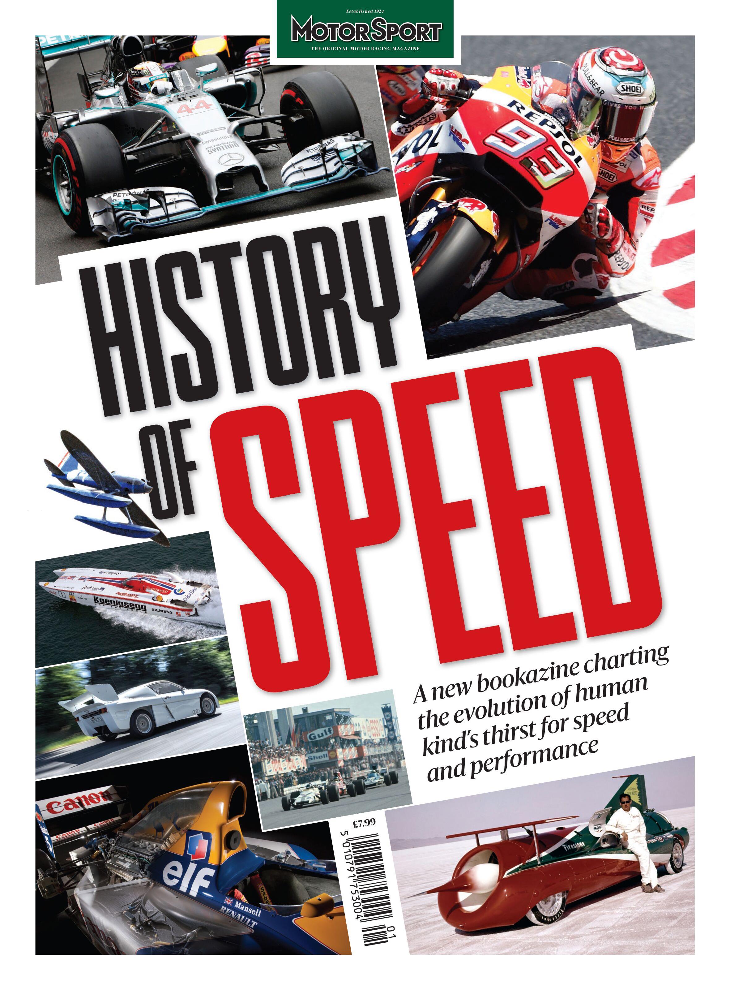 Журнал Motor Sport Special Issue - History of Speed 2023