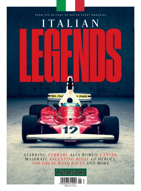 Журнал Motor Sport Italian Legends 2024