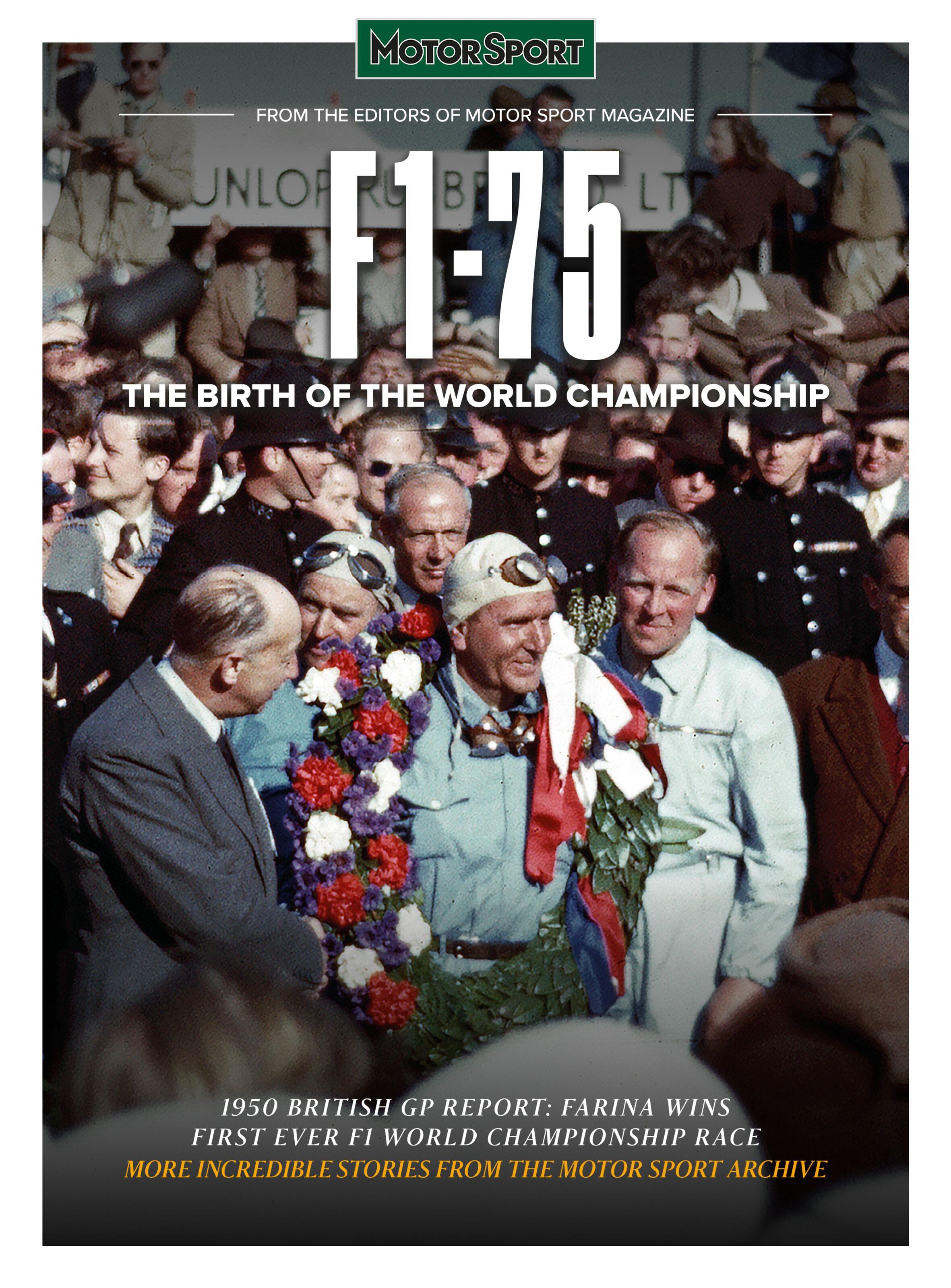 Журнал Motor Sport Special Edition The Birth of the World Championship