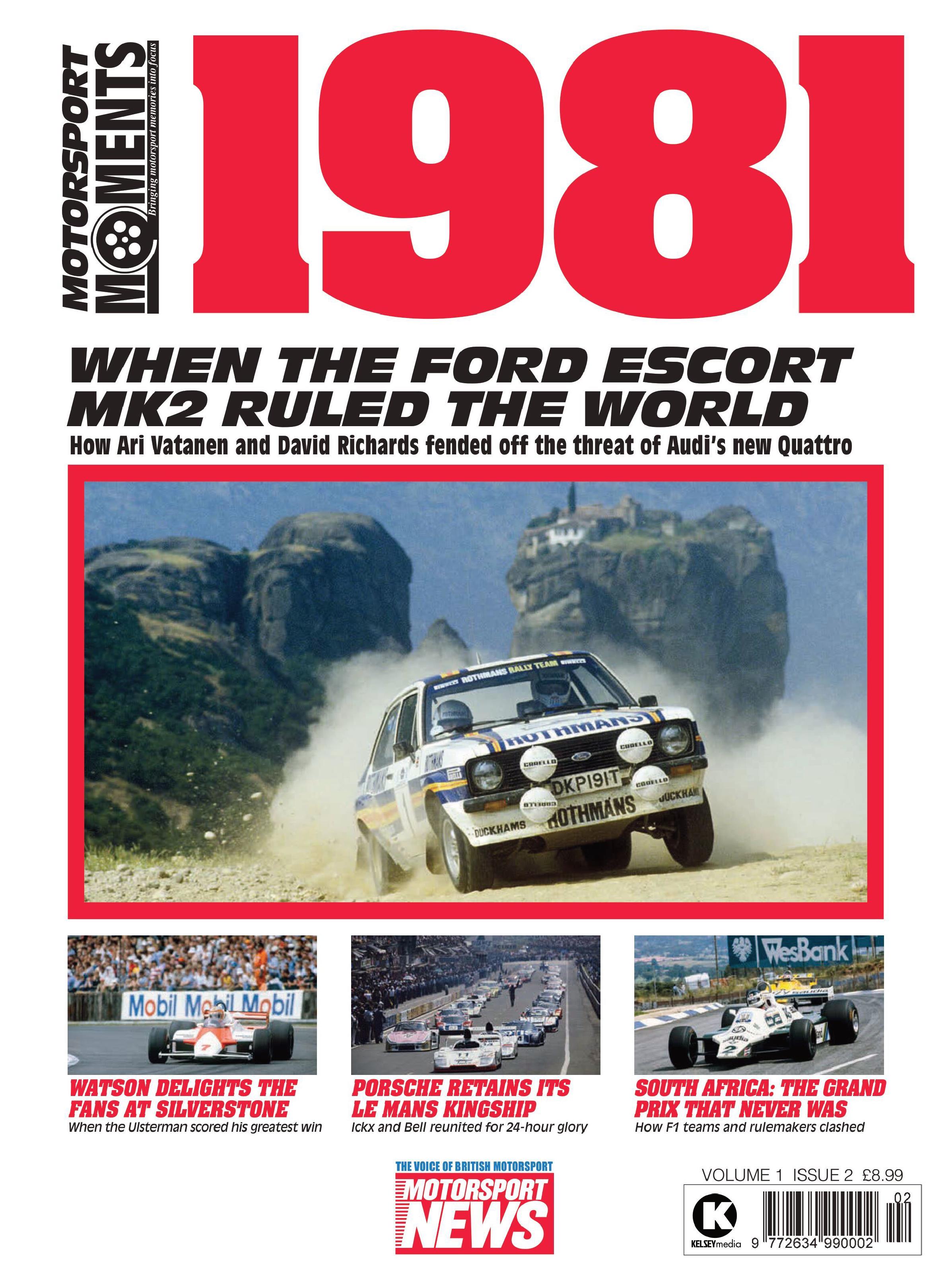 Журнал Motorsport Moments 1981