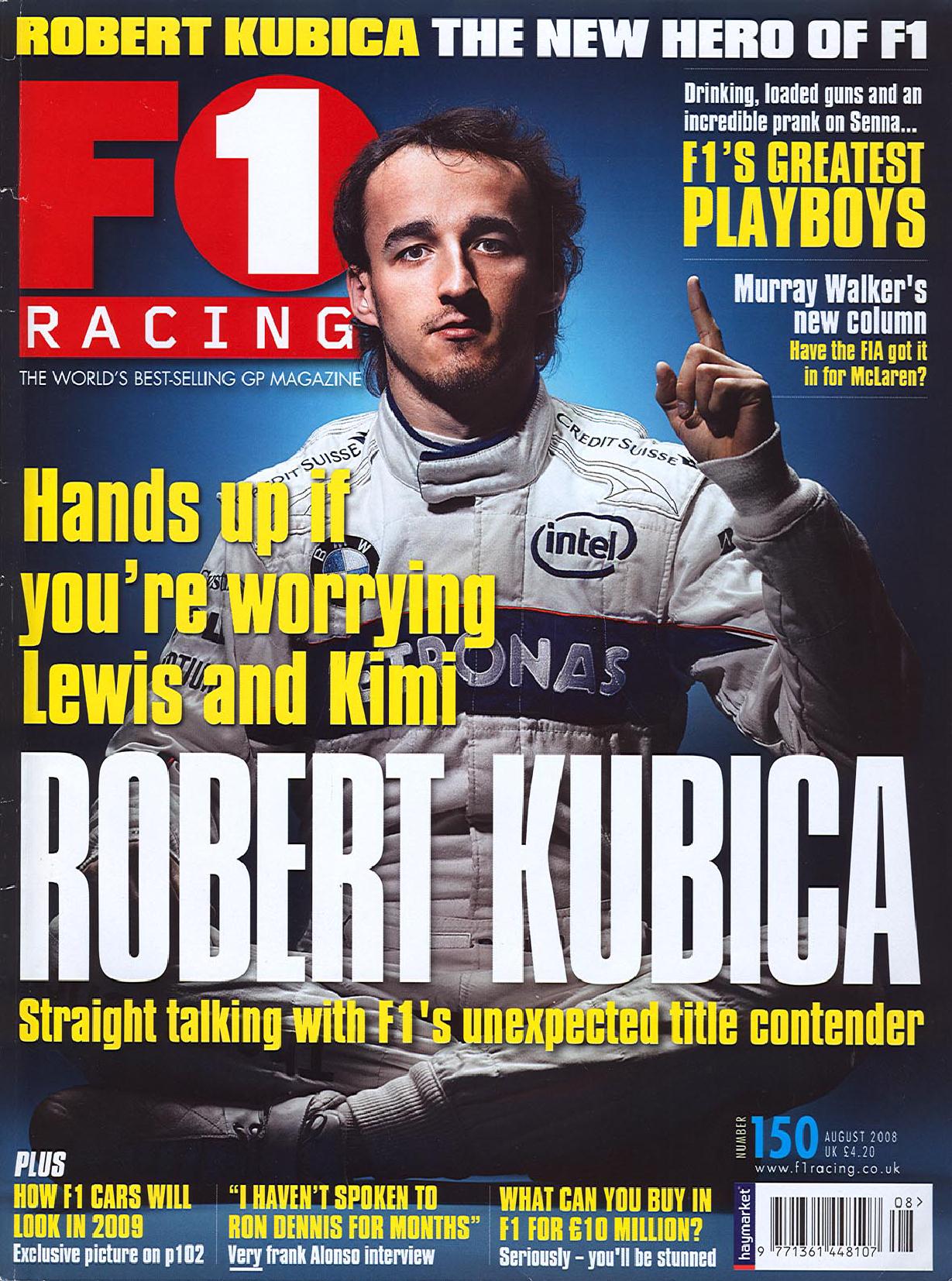 Журнал F1 Racing №8 2008