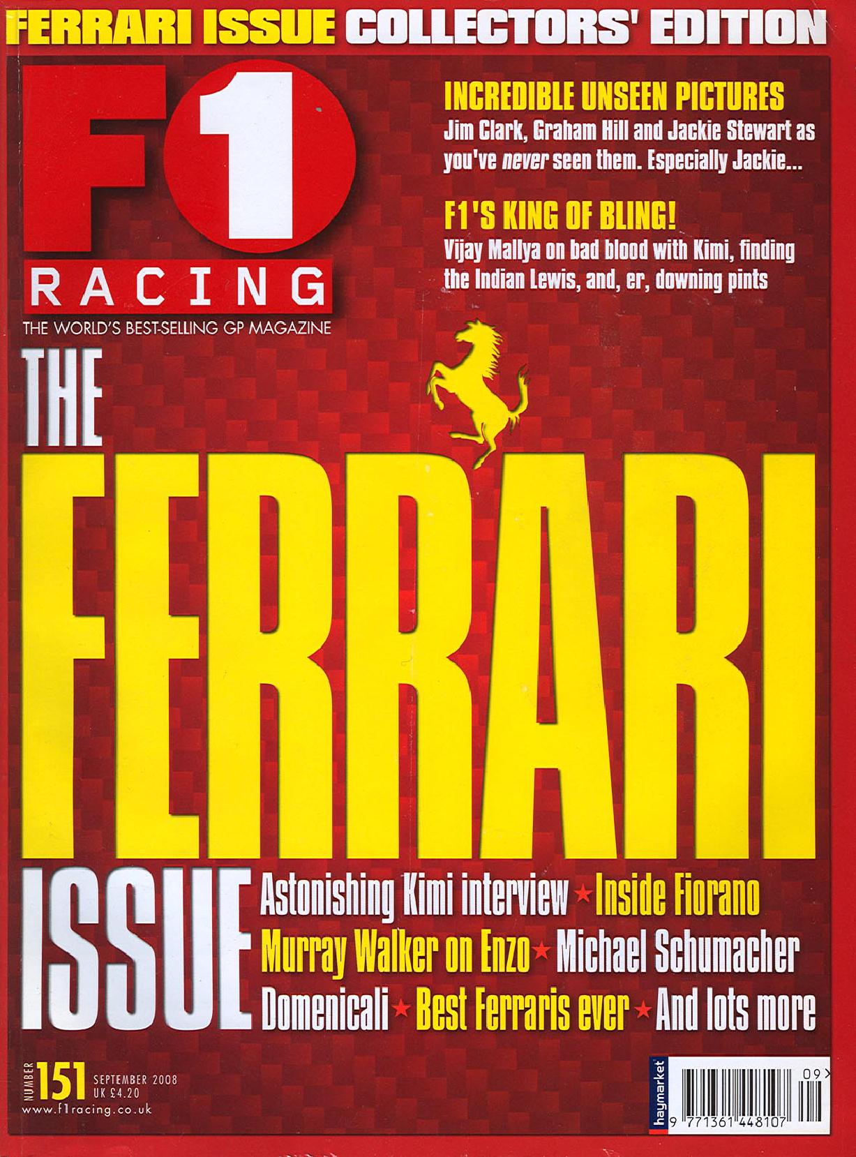Журнал F1 Racing №9 2008