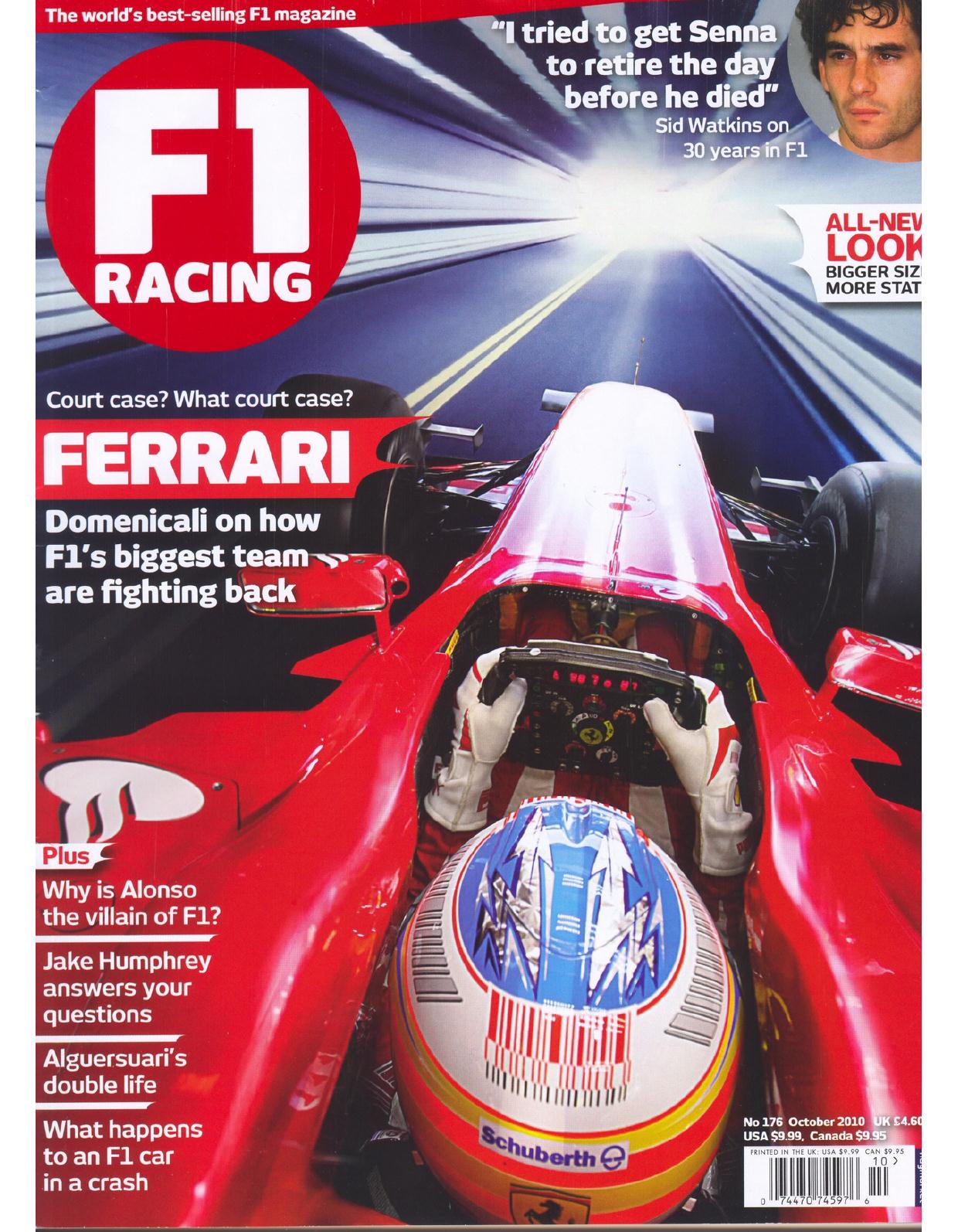 Журнал F1 Racing №10 2010