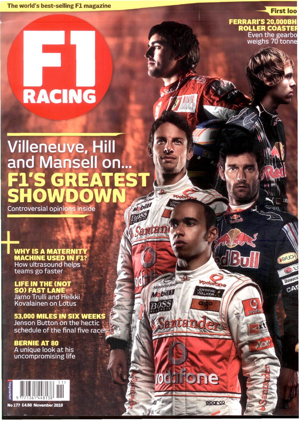 Журнал F1 Racing №11 2010