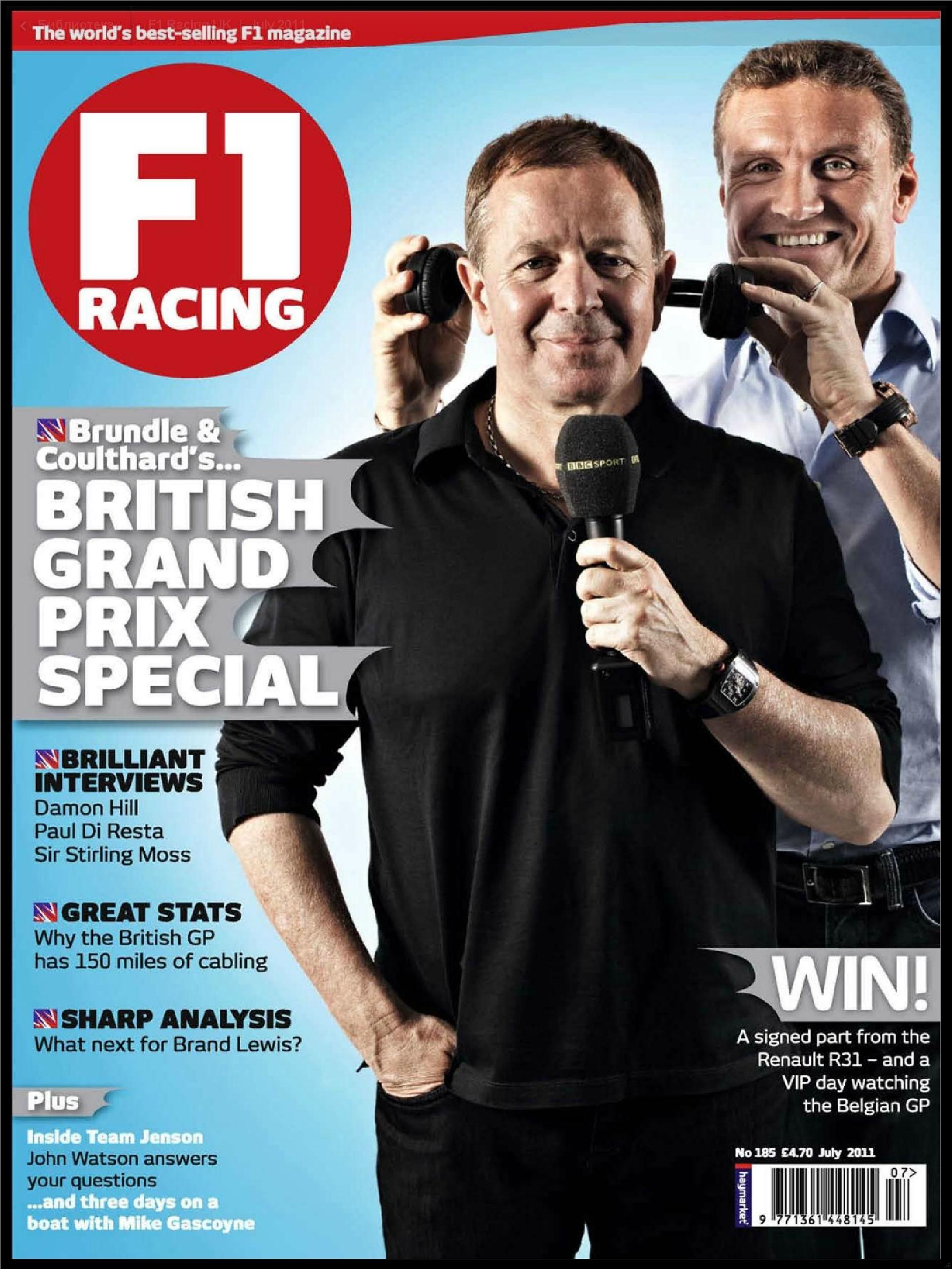 Журнал F1 Racing №7 2011