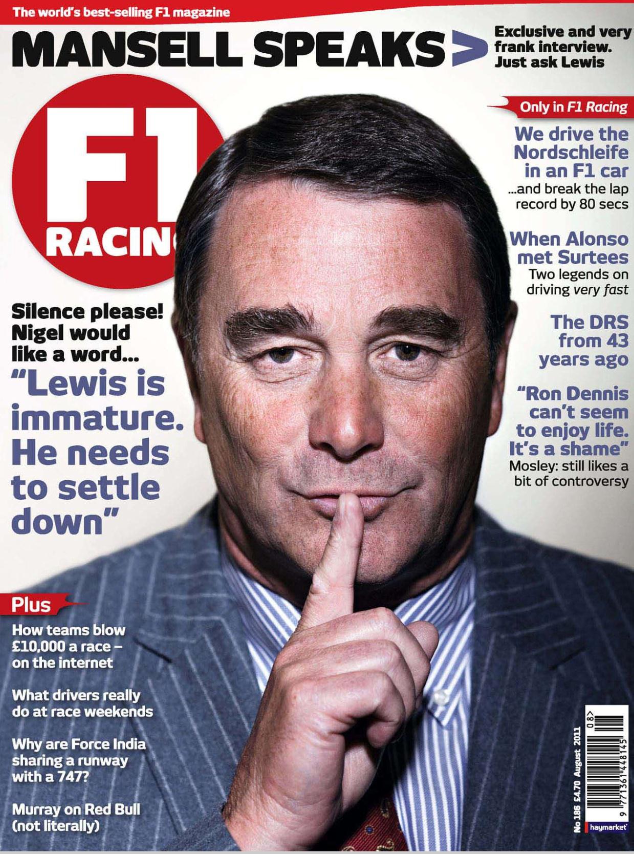Журнал F1 Racing №8 2011