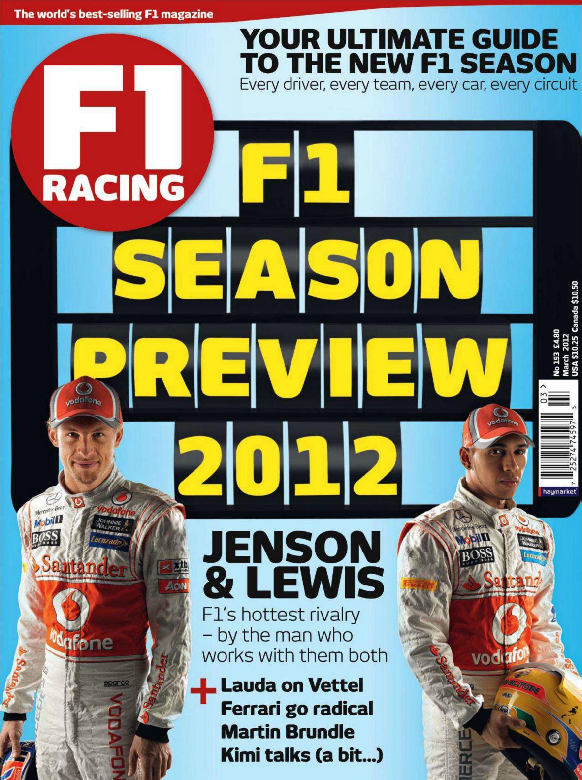 Журнал F1 Racing №3 2012