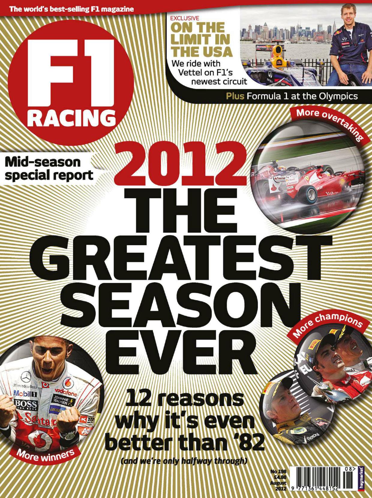 Журнал F1 Racing №8 2012