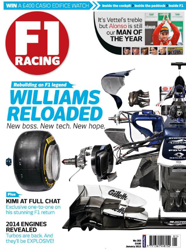 Журнал F1 Racing №1 2013