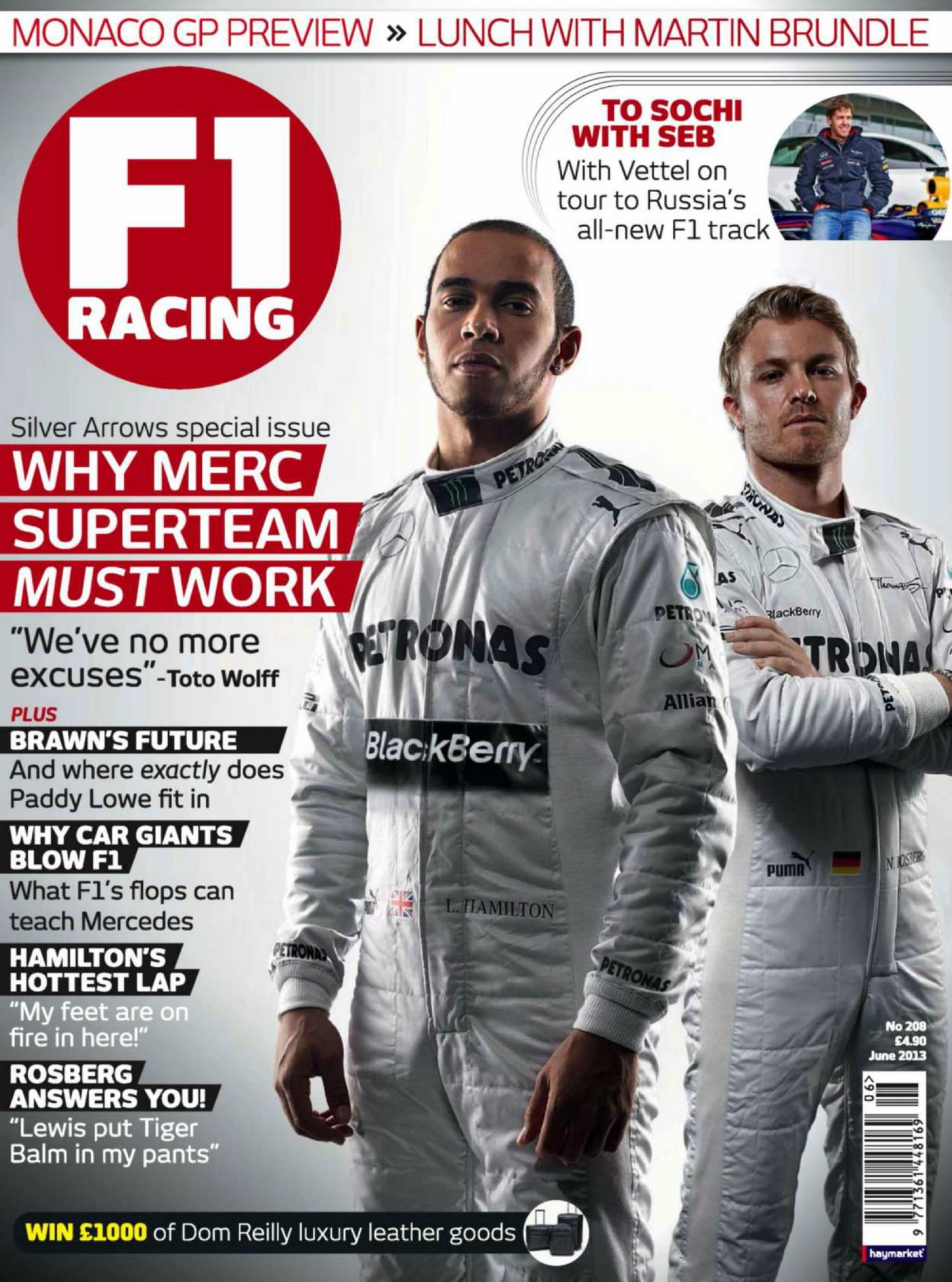 Журнал F1 Racing №6 2013