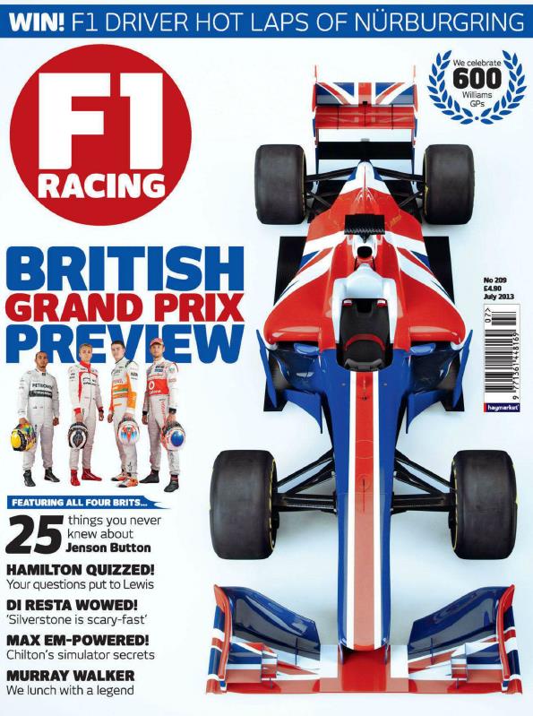 Журнал F1 Racing №7 2013