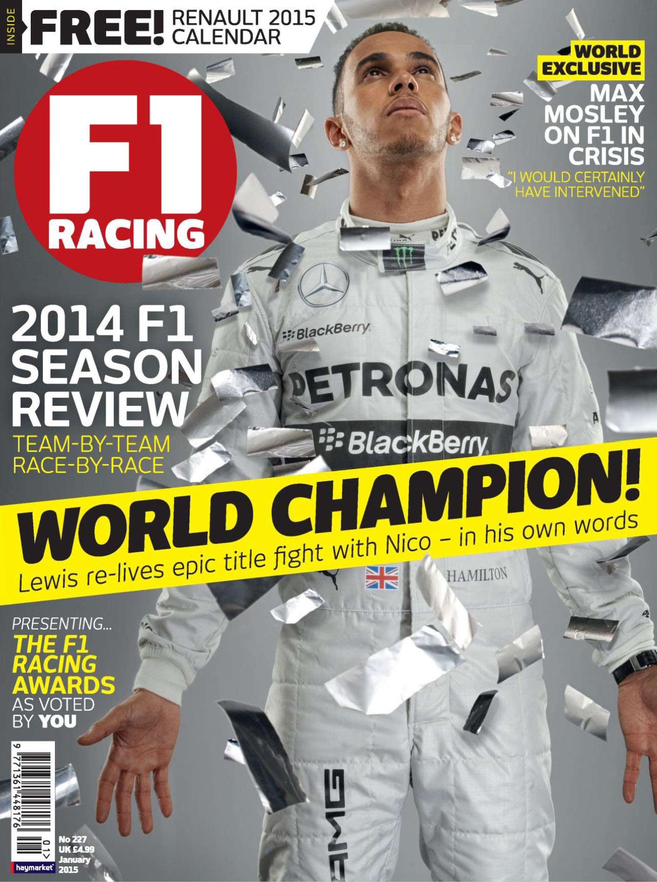 Журнал F1 Racing №1 2015