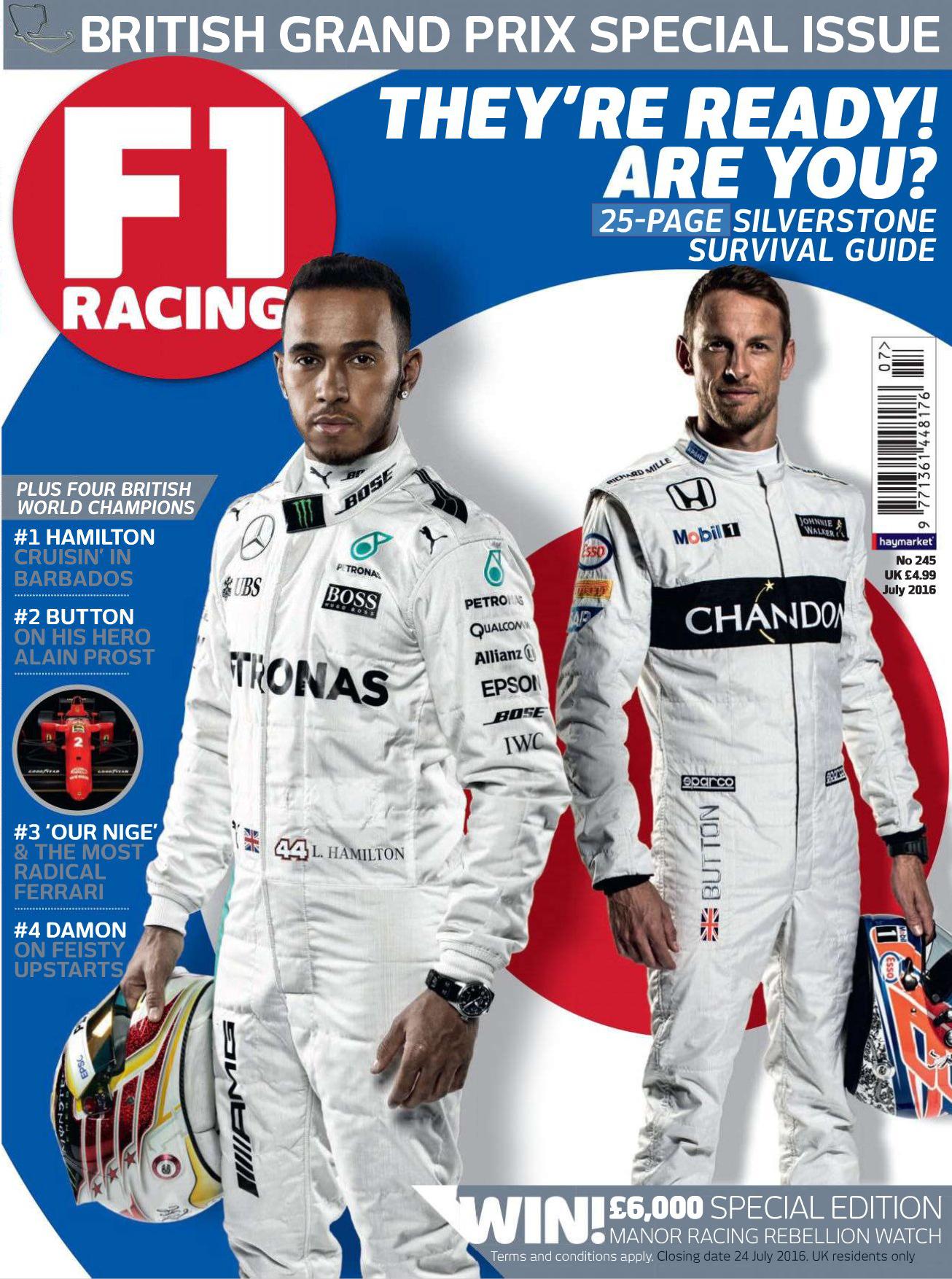 Журнал F1 Racing №7 2016