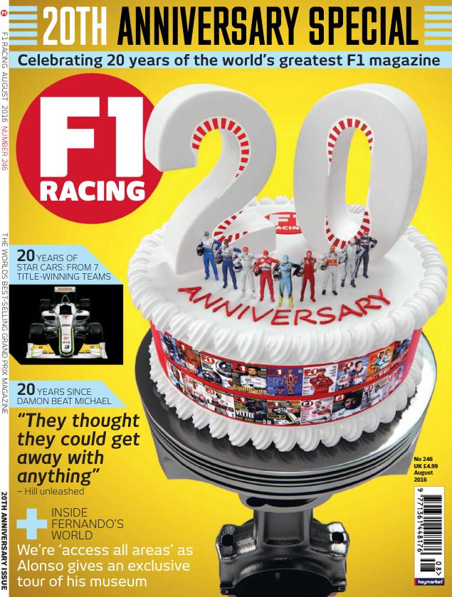Журнал F1 Racing №8 2016